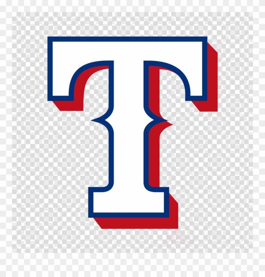 Texas Ranger T Clipart Texas Rangers Mlb Hickory Crawdads - Texas Mlb Logo - Png Download