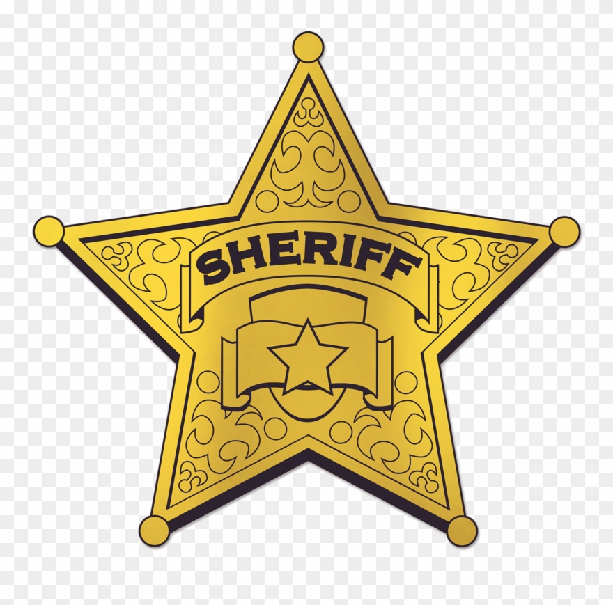 Sheriff Badge Png Hd - Sheriff Badge Printable Clipart