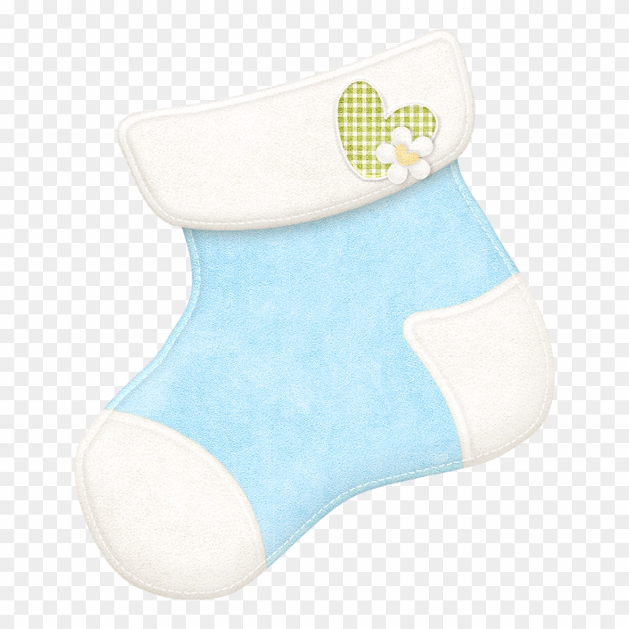 ϦᎯϧy ‿✿⁀ Baby Clip Art, Baby Cookies, Christmas Clipart - Baby Sock Clipart - Png Download