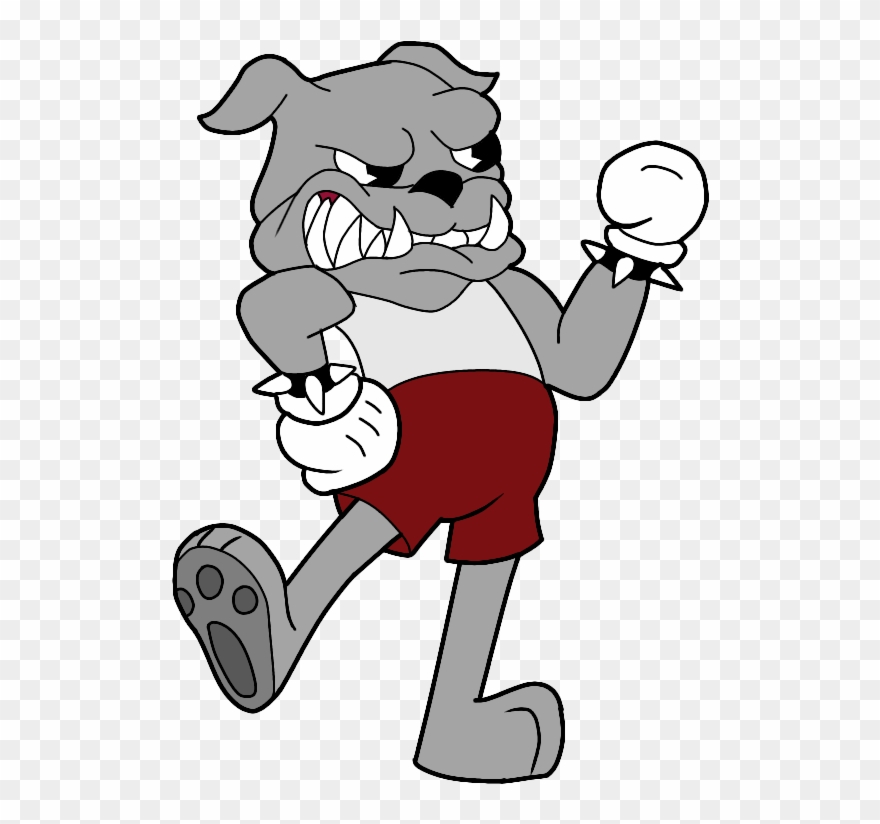 Bulldog Mascot - Cartoon Clipart
