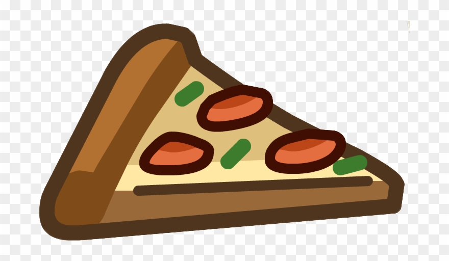 Slice O Pizza Yum - Club Penguin Pizza Slice Clipart