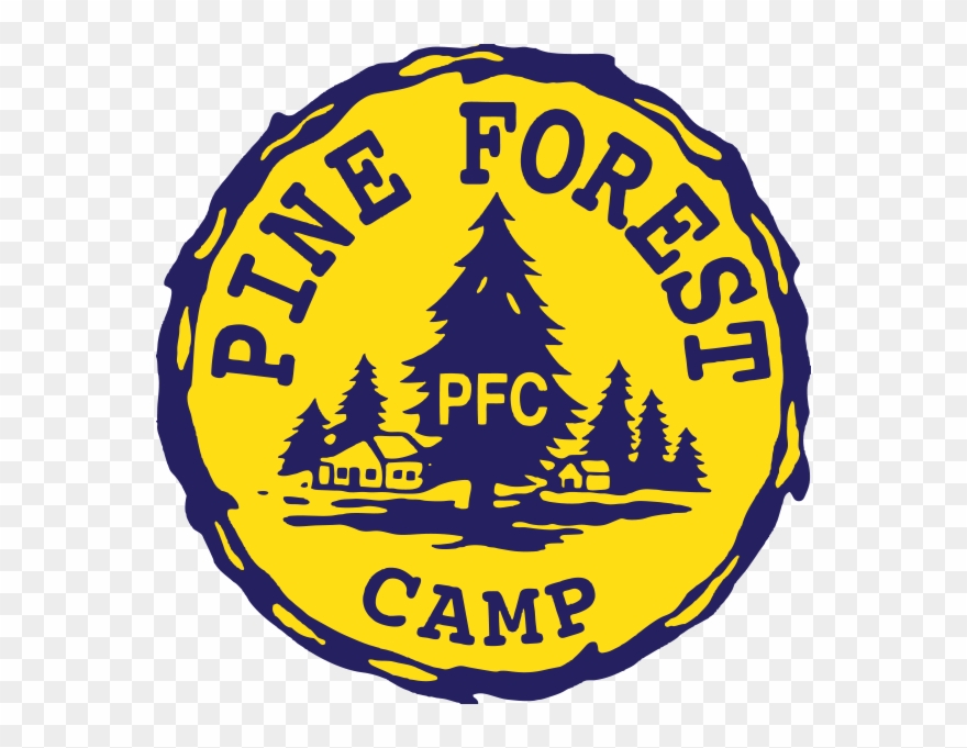 Pine Forest Camp Clipart