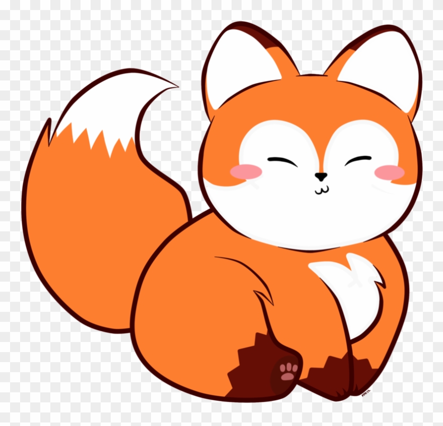 Fat Fox Clipart