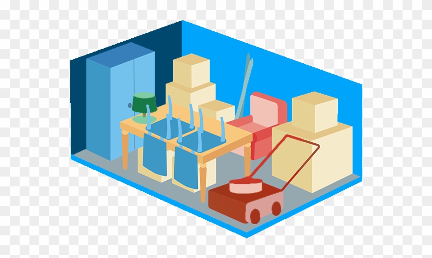 15 X 15storage Unit 15 X 15 Storage Unit At Allstar - All Star Self Storage Clipart