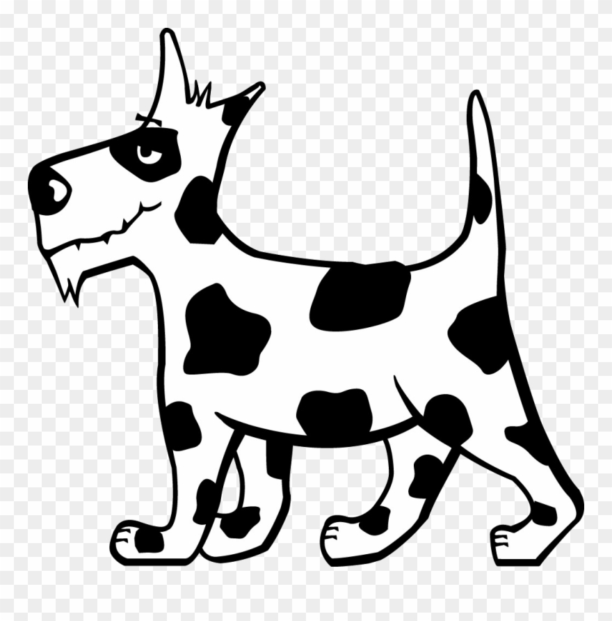 Spotty Dog Creative Clipart