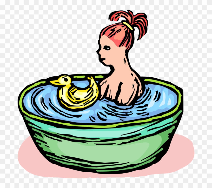 Vector Illustration Of Young Child Enjoys Backyard - Clip Art - Png Download