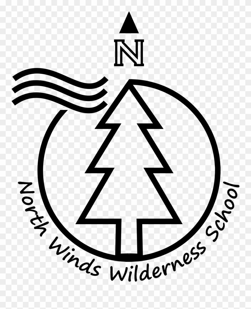 Transparent Logo North Winds Wilderness School - Friends Of The Library Clipart