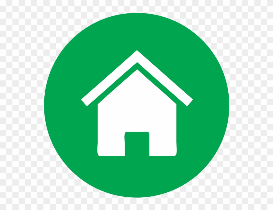 After Working Out, You Don't Have To Hop Back Into - Green Home Page Icon Clipart