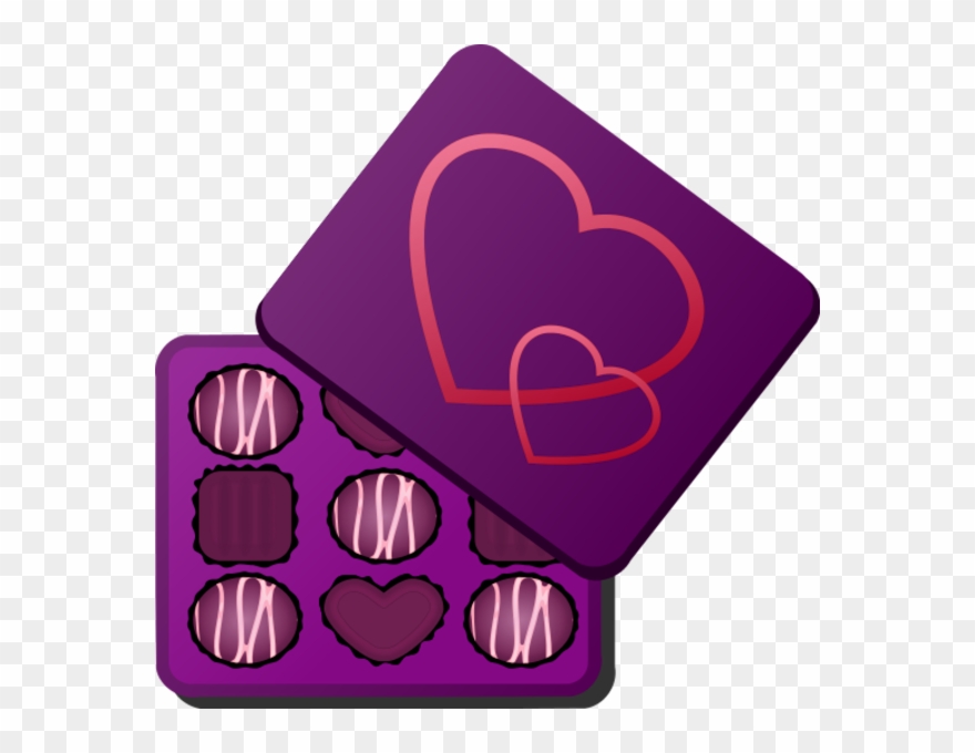 Huge Box Of Chocolate Clip Art Clipart Free Download - Chocolate - Png Download