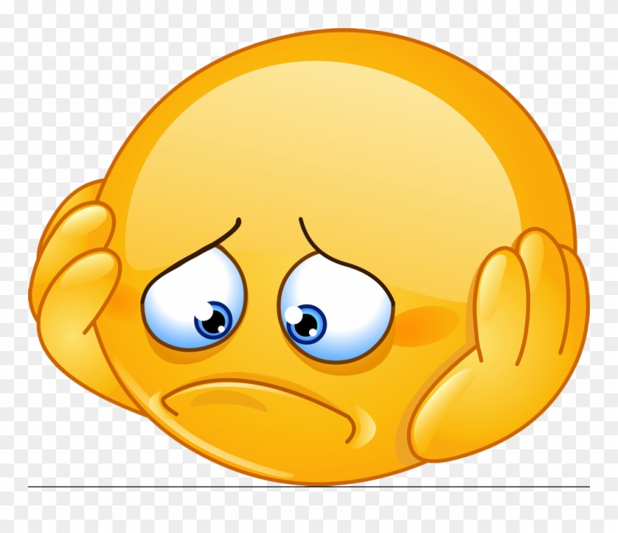 15 Sad Face Emoji Download Heart Emoji Black Red Heart - Sad Face Clipart