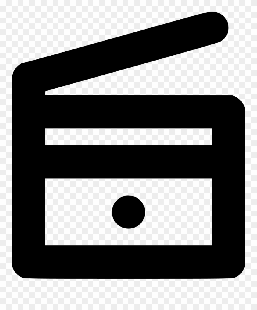 Clapperboard Comments - Circle Clipart