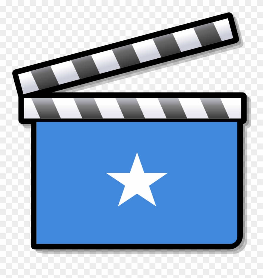 Somalia Film Clapperboard - New Zealand Film Clipart