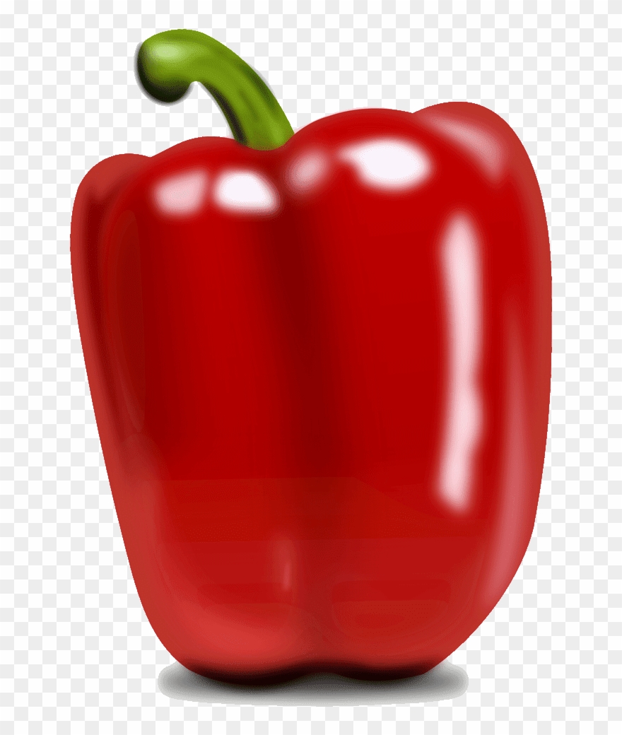Red Bell Pepper Clipart