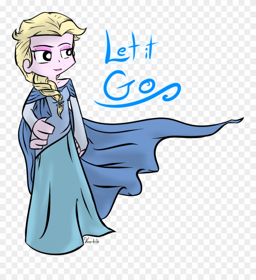 Elsa In Panty & Stocking Style - Clothing Clipart