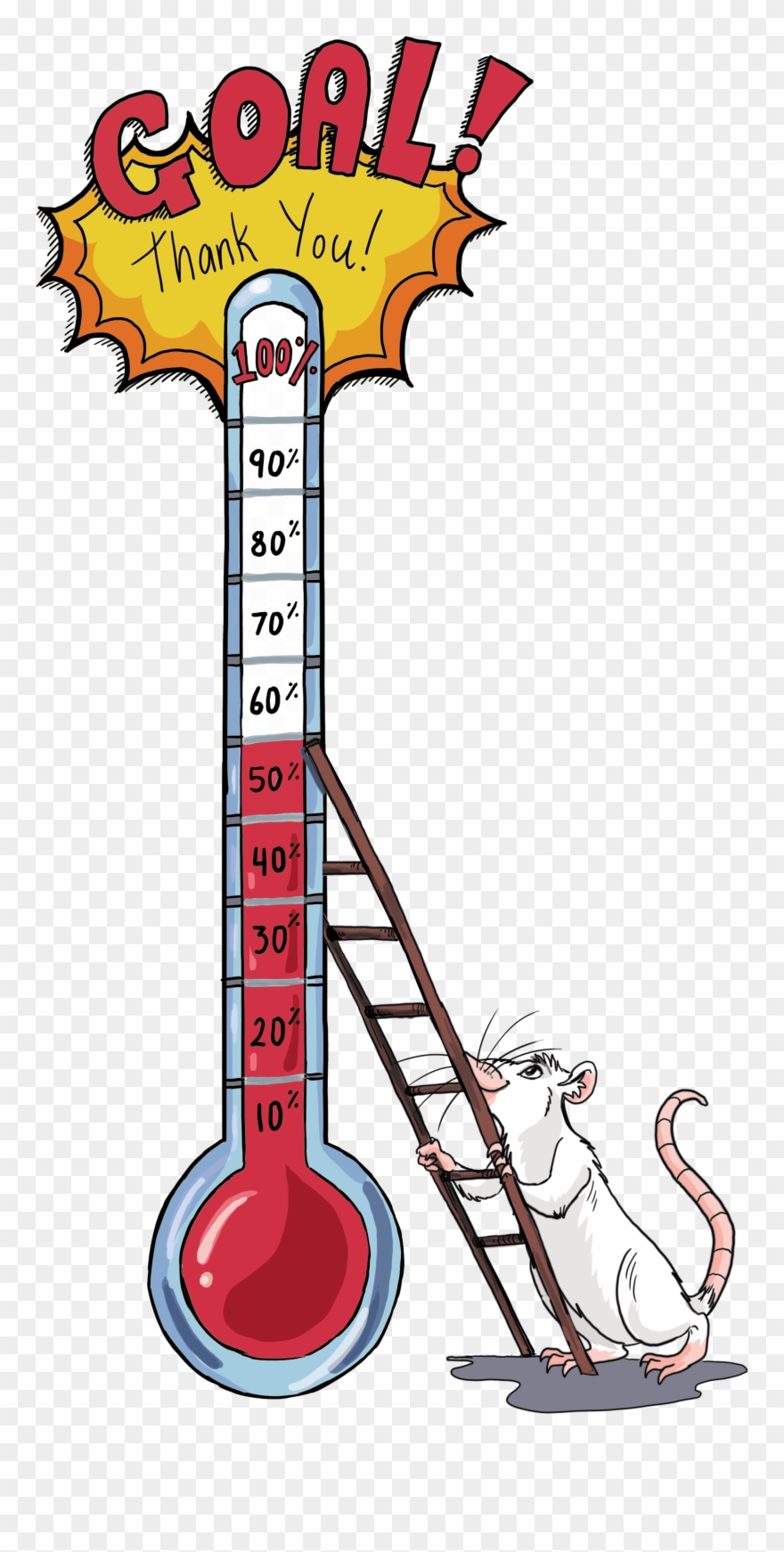 The Six-foot Rats - Cartoon Clipart