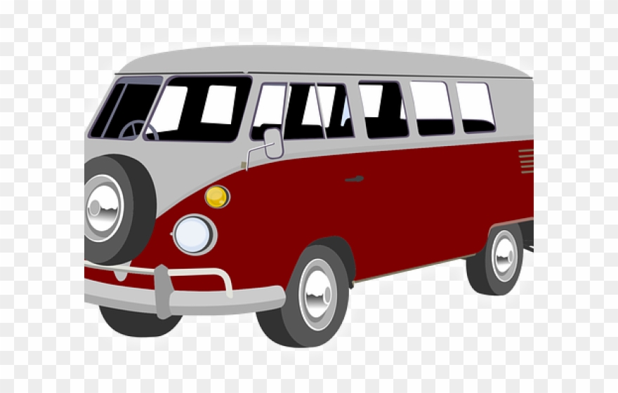 Clipart Vw Bulli - Png Download