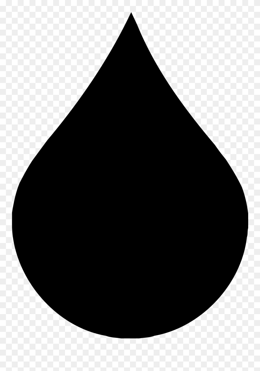 Free Pictures Images Found Water Tear Teardrop - Water Drop Logo Black Clipart