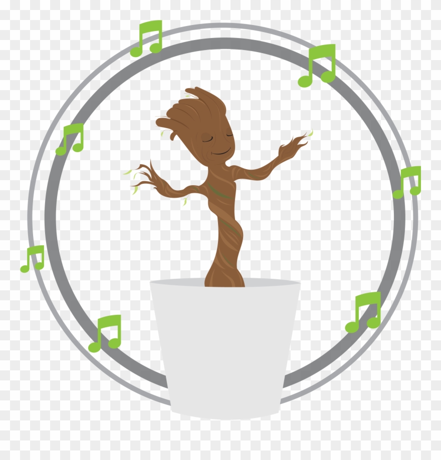 Baby Groot Dance Png Clip Art Freeuse Transparent Png