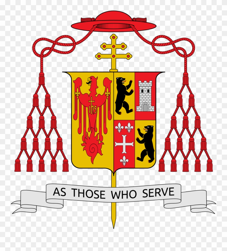 Cardinal Montini Coat Of Arms Clipart
