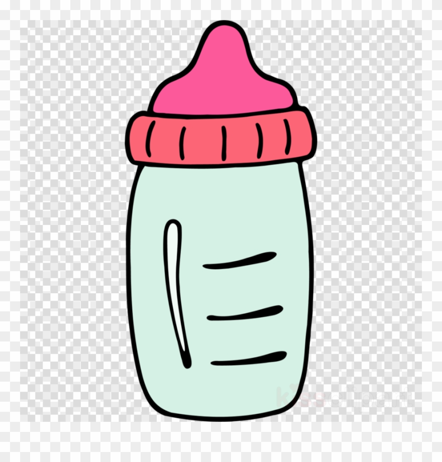 Baby Bottle Clip Art Clipart Baby Food Milk Baby Bottles - Kim Kardashian Clipart - Png Download