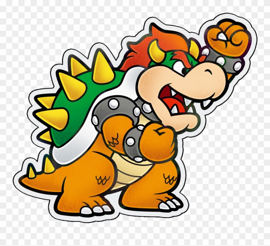 Paper Bowser Pj Artwork Clipart
