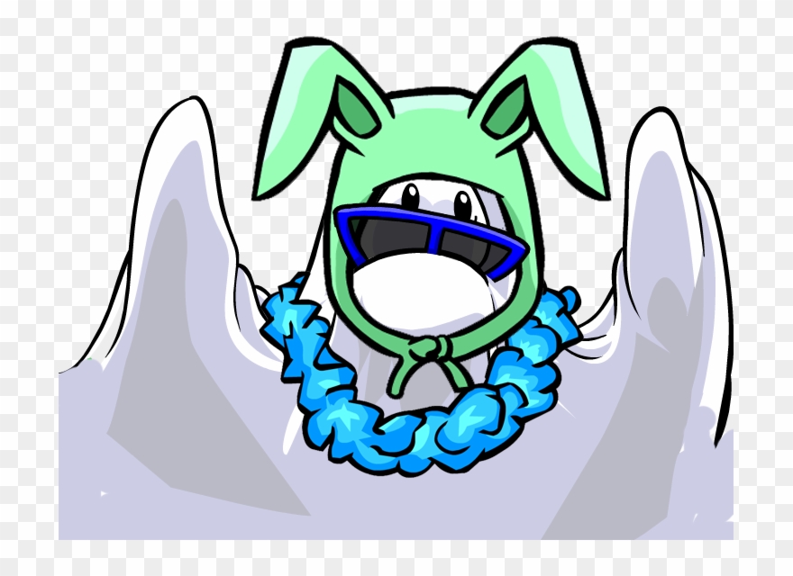 Pj Monster Custom - Bunny Ears Clipart