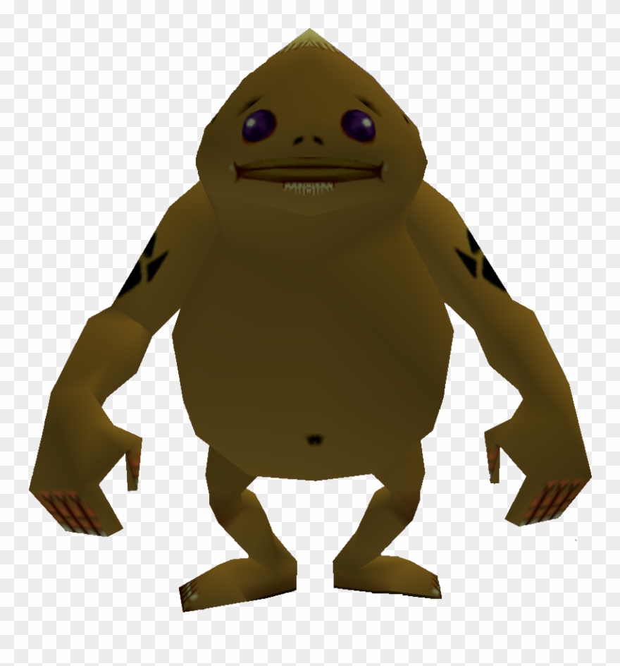 The Legend Of Zelda - Goron Zelda Ocarina Of Time Clipart