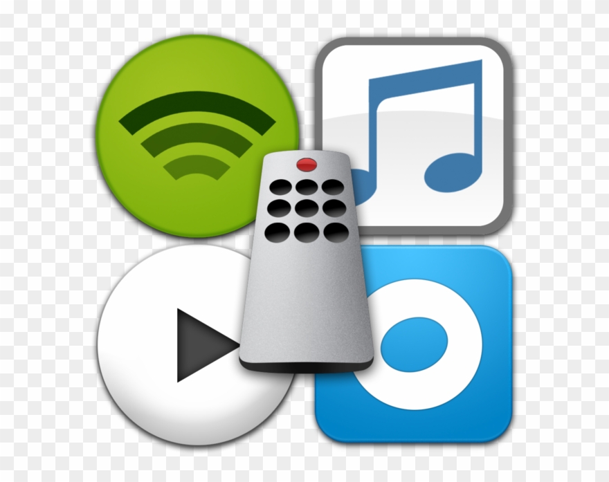 Music Control For Itunes, Spotify, Rdio And Personalized - App Store Clipart