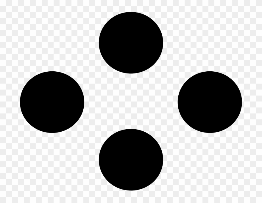 Wikimedia Commons Pink Body Pillow Target Down Surround - Four Dots Clip Art - Png Download