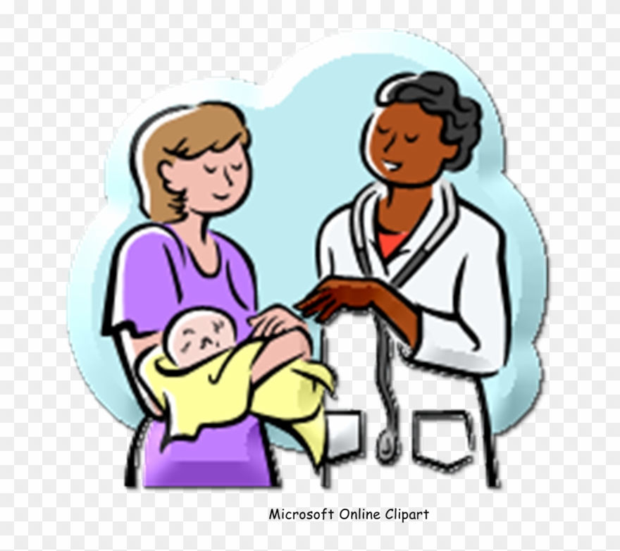 Mother Baby University Recommended Followup Medical - Cartoon Clipart