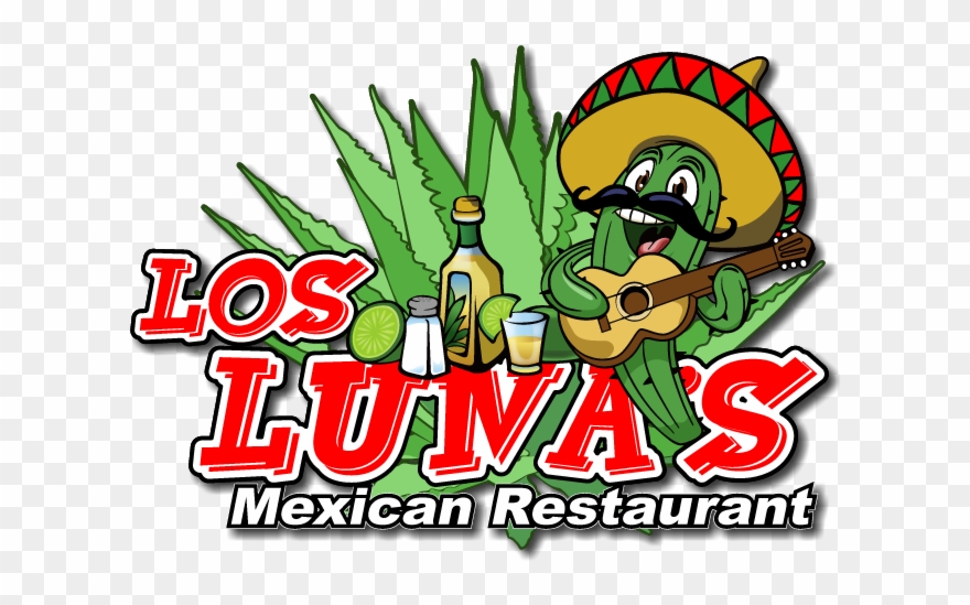 Los Lunas Restaurant - Hobby Vinyl Decal Mexican Food Doors Doors Hobby Decor Clipart