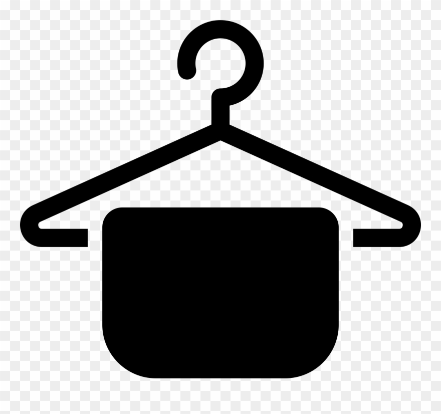 Big Image - Cloth Hanger Clipart - Png Download