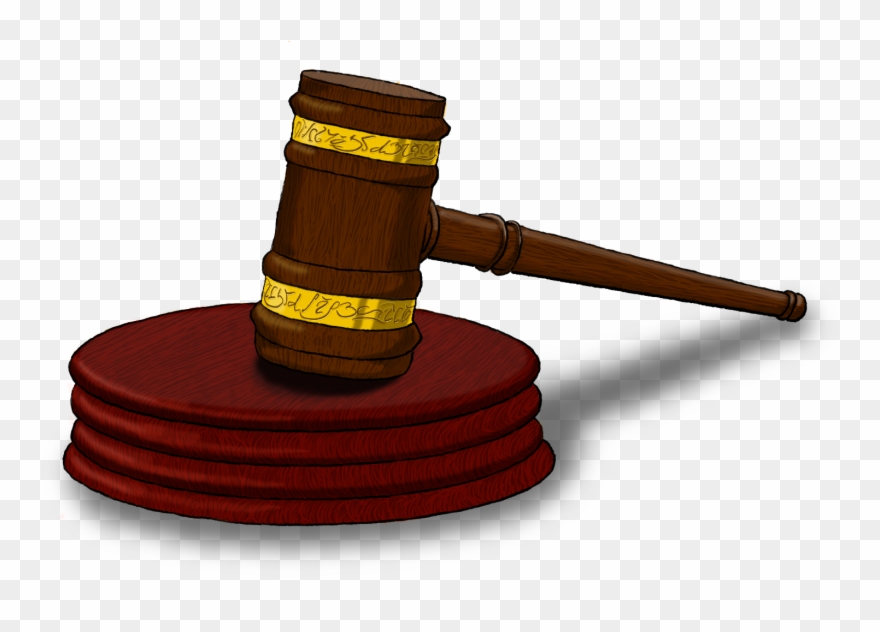Clip Art Judges Hammer - Judge Gavel Transparent - Png Download