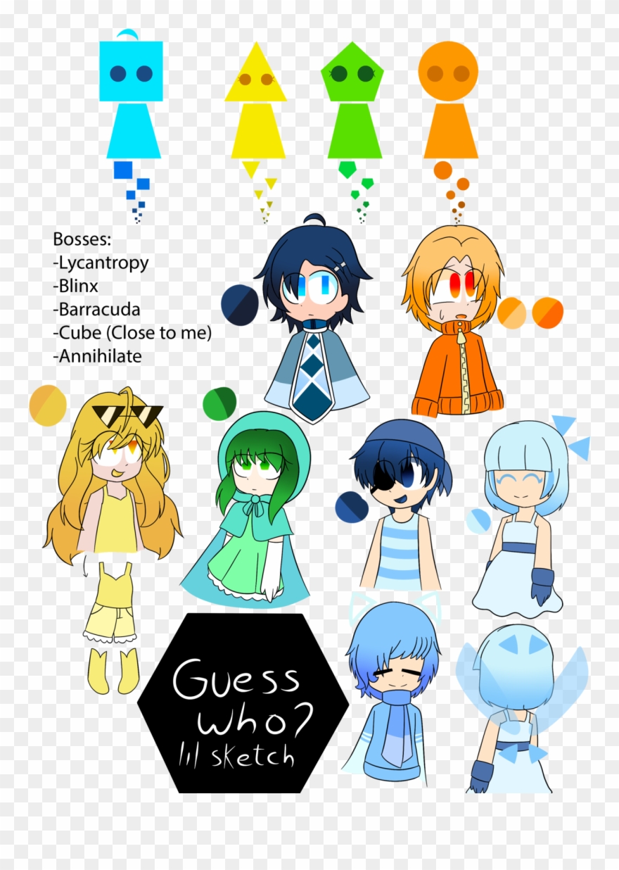 Well Here Is The Huamanized Version Of The Characters - Close To Me Jsab Clipart