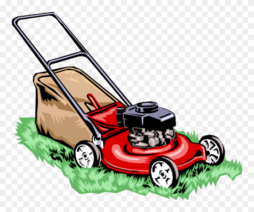 Clipart Library Bill S Garden Machinery Hayle Lawnmowers - Clip Art Lawn Mower - Png Download