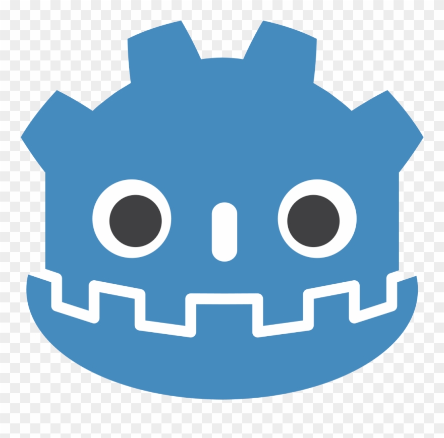 Image Black And White Stock Create Your Own Video Game - Godot Engine Logo Clipart
