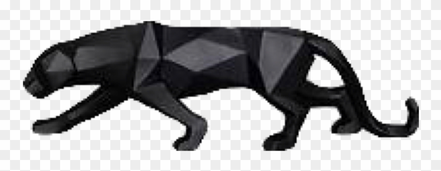 Geometric Panther Clipart