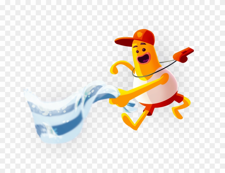 Whistle Clipart Life Guard - Swimming Pool - Png Download