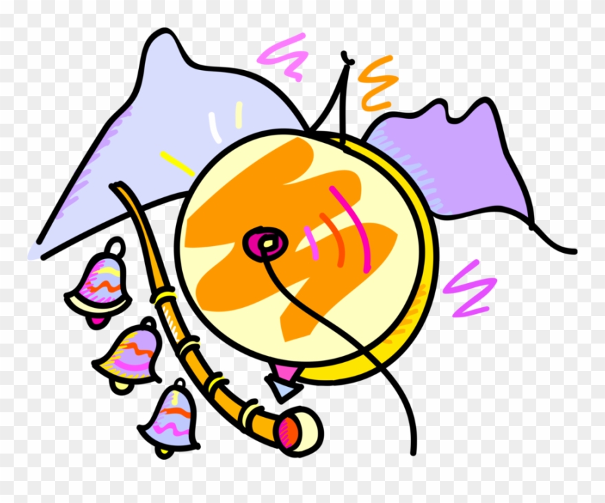 Instruments Clipart Gong - Tongren - Png Download