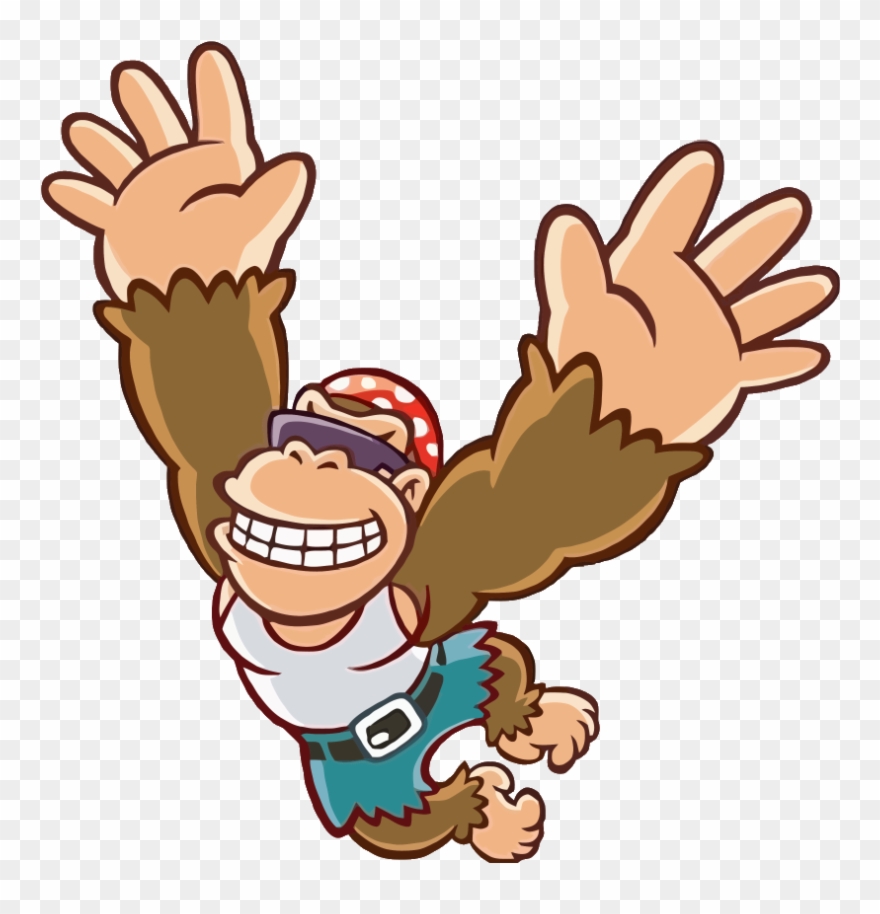 King Of Swing - Funky Kong King Of Swing Clipart