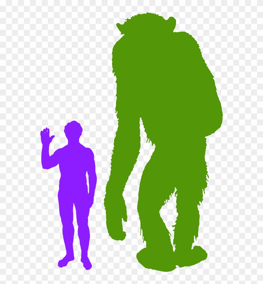 The Real King Kong - Chicken Size Comparison To Human Clipart