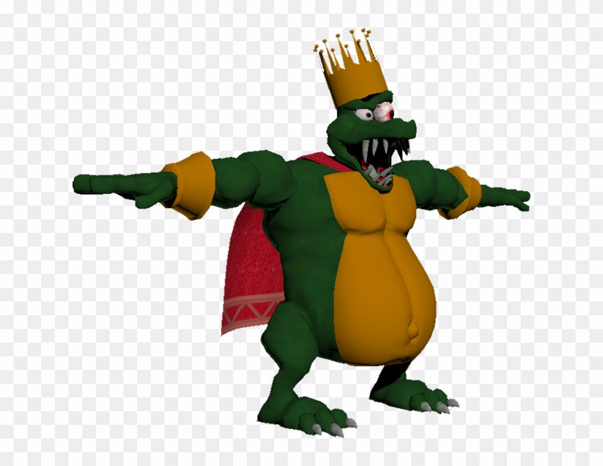 Download Zip Archive - King K Rool T Pose Clipart