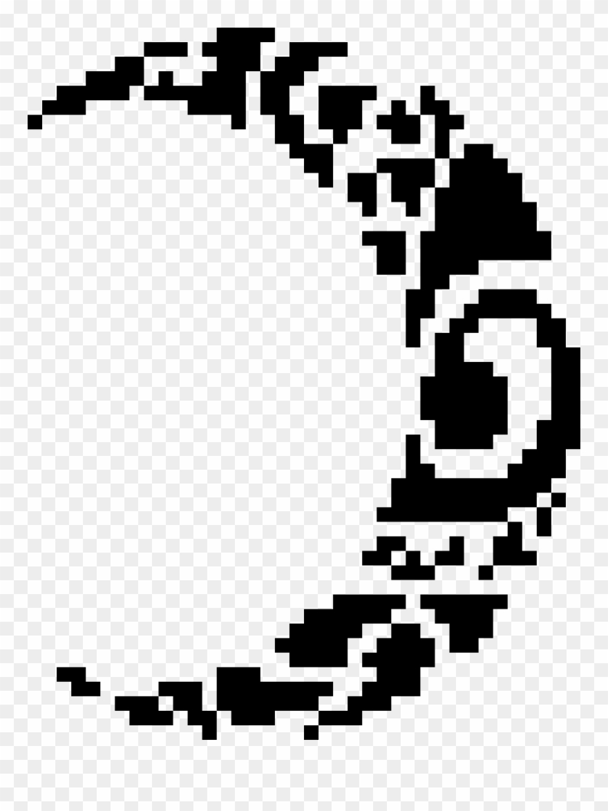 Spiritual - Moon Tattoo Clipart