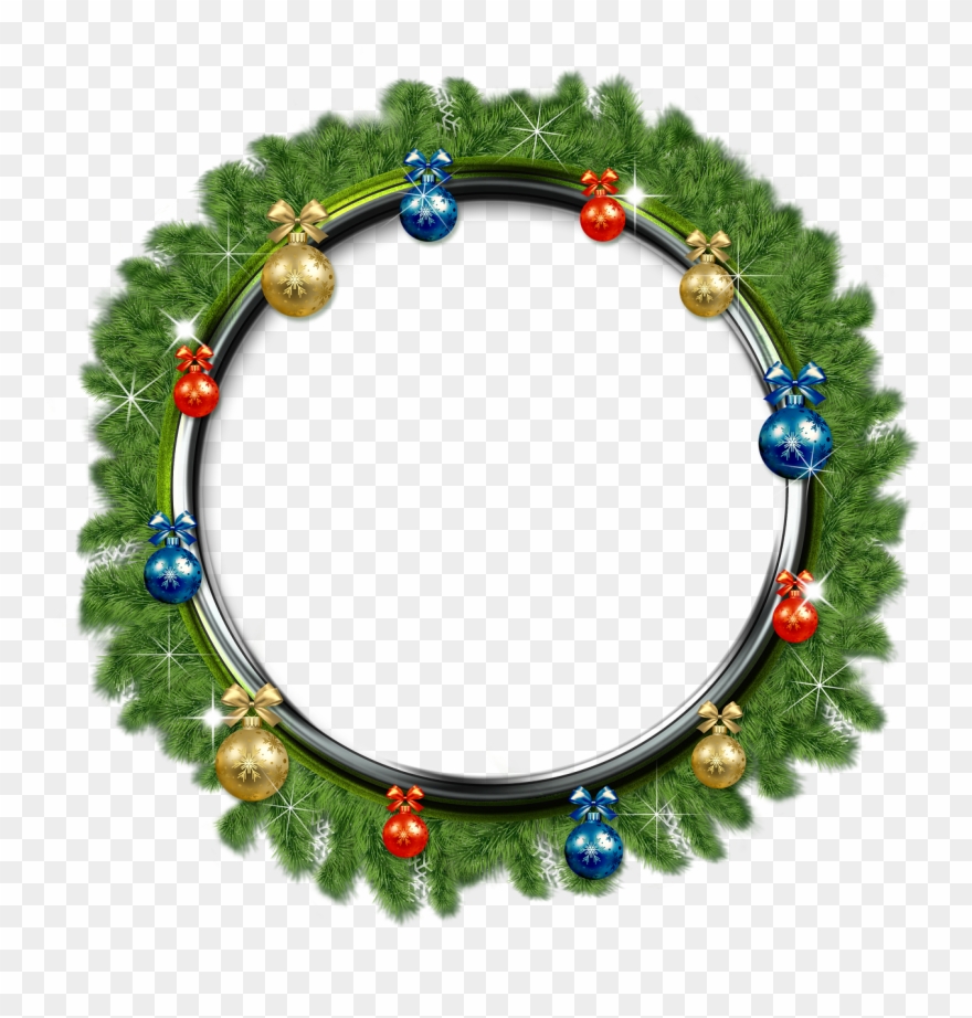 Photo Frame,new Year's Background, - Winter Frame Transparent Background Clipart