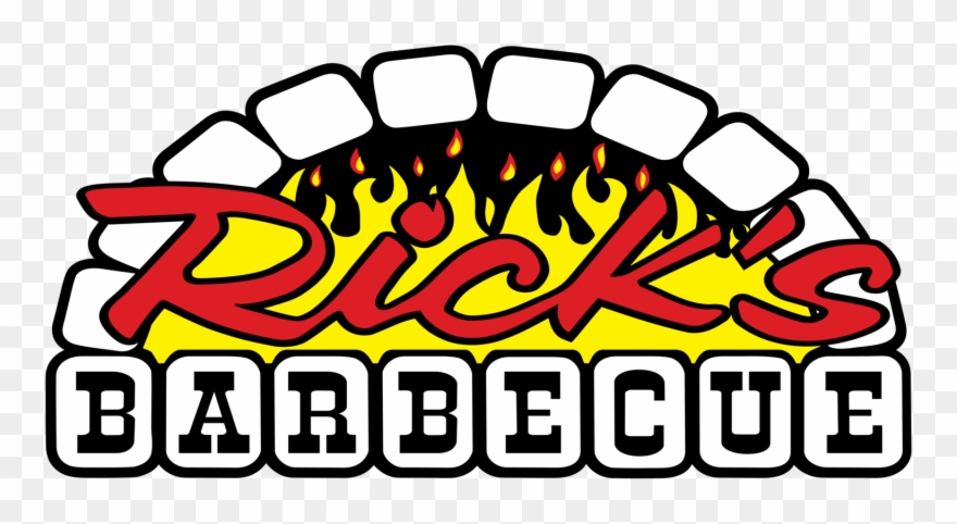 10 Images Of Barbque Clip Art - Ricks Bbq Logo - Png Download