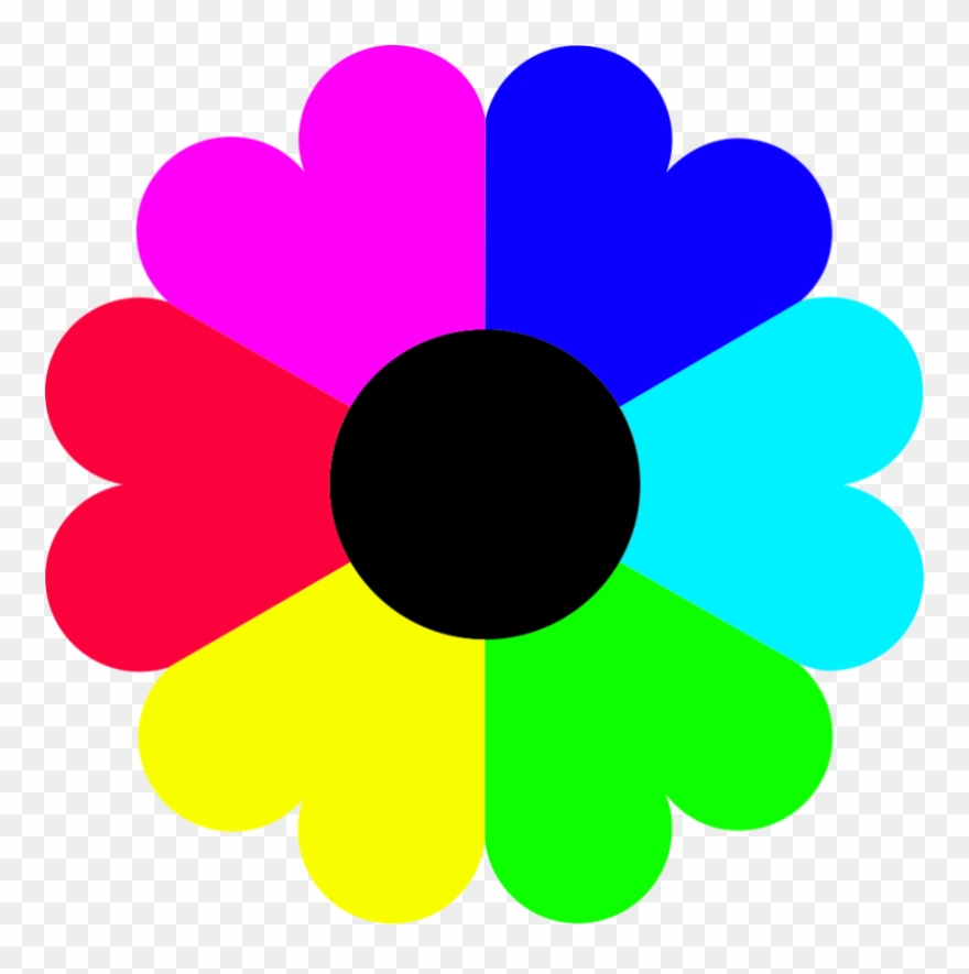 Flower Clip Art - Flower Clip Art Colour - Png Download