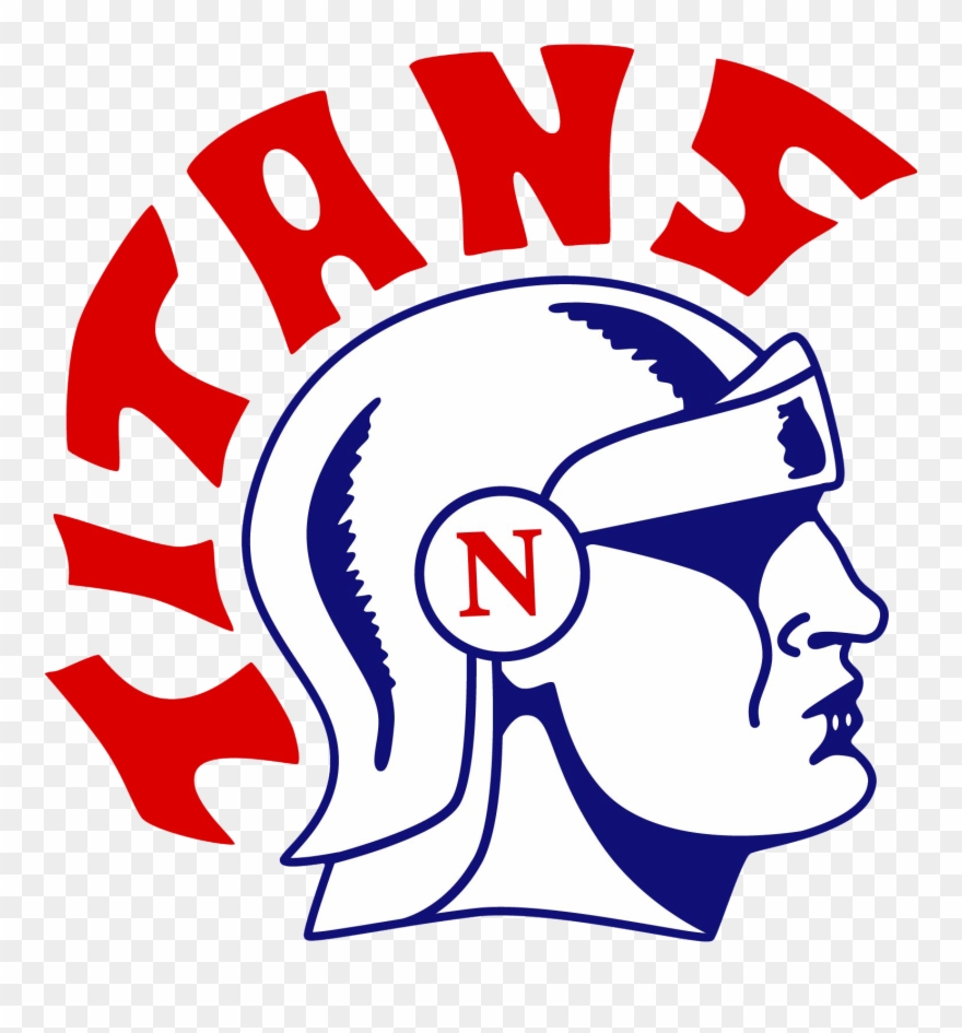 Titan Head Right - Norris Titans Logo Clipart