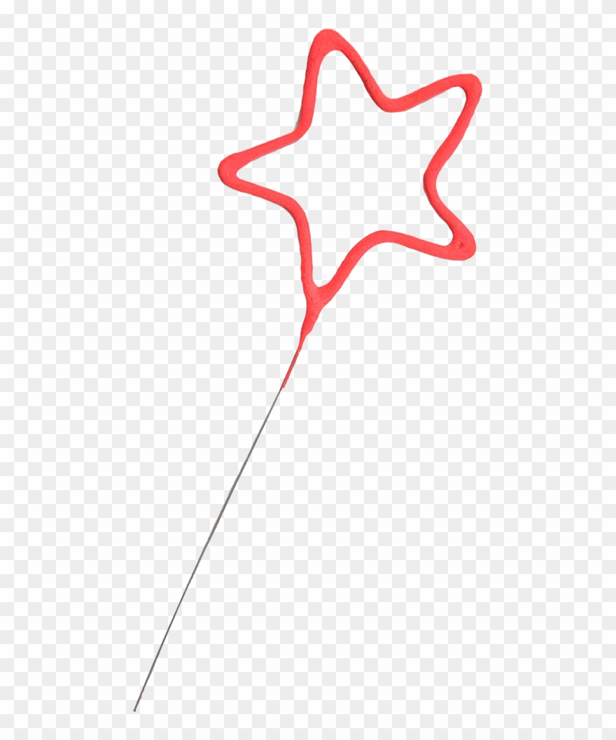 8 Inch Star Shaped Sparklers - Inch Clipart