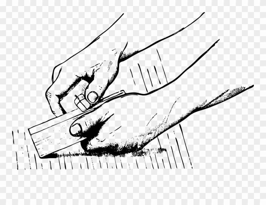 Big Image - Carpentry Black And White Clipart