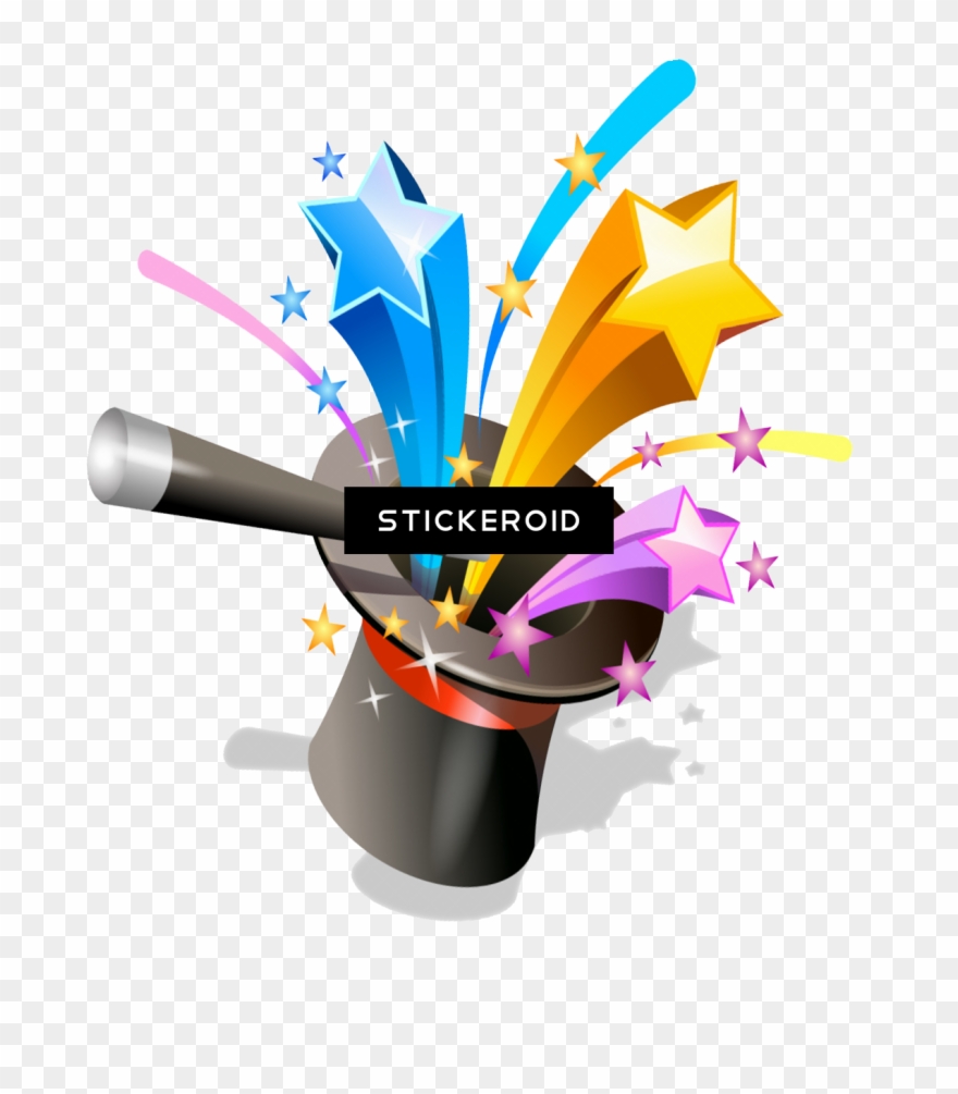 Magic Hat Hd - Chuc Mung Nam Moi 2014 Vector Clipart